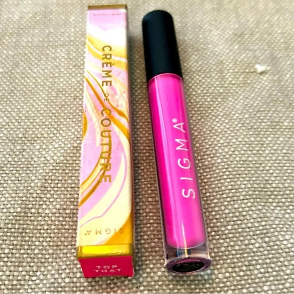 Sigma Beauty Crème De Couture Liquid Lipstick - Top That- NIB